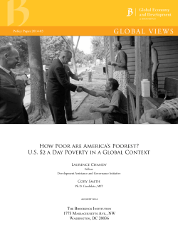 How Poor are America`s Poorest?