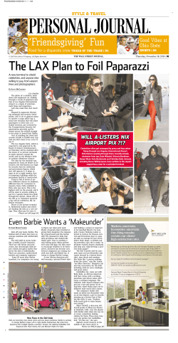 The LAX Plan to Foil Paparazzi