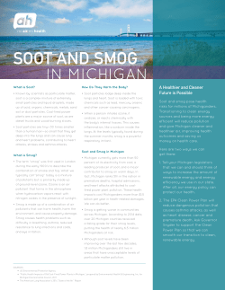 Soot and Smog in Michigan