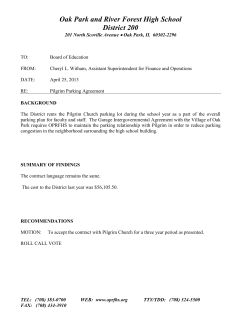 parking lot lease between pilgrim congregational church