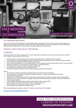 Join a leading global trading company In just over 15 years, OSTC