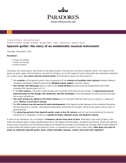 Spanish guitar: the story of an emblematic musical