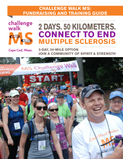 2 days. 50 kilOmeters. - MS Challenge Walk