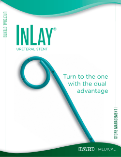 InLay&reg; Ureteral Stent Brochure