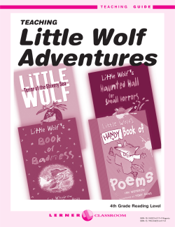 Teaching Little Wolf Adventures