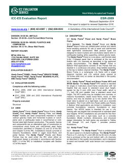 ESR-2089 - Hardy Frame