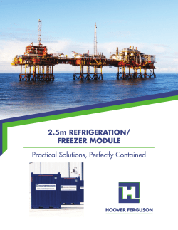 2.5m REFRIGERATION - Hoover Container Solutions