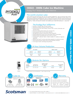 C0322 - Scotsman Ice Systems