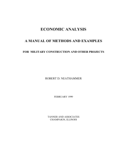 ECONOMIC ANALYSIS