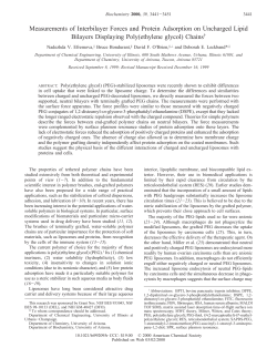 Measurements of Interbilayer Forces and Protein Adsorption on
