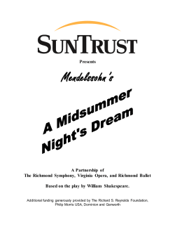 A Midsummer Night`s Dream