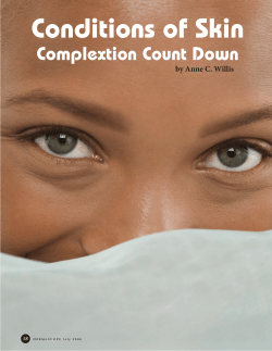Conditions of Skin - De La Terre Skincare
