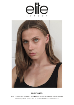 ellen frances - Elite London