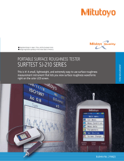 surftest sj-210 series