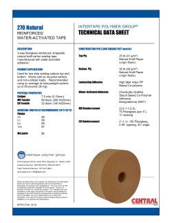 TDS - Intertape Polymer Group