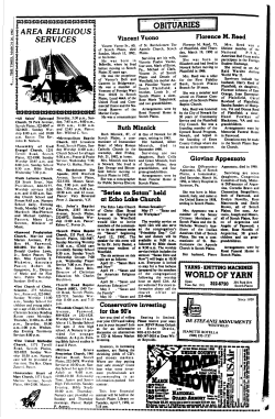 i area religious i obituaries services world of yarn