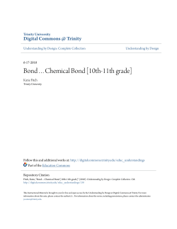 Bond&hellip;Chemical Bond [10th-11th grade]