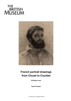 French portrait drawings