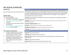 unit: because of winn-dixie