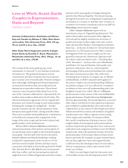 Love at Work: Avant-Garde Couples in Expressionism