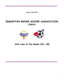 Rules for Outdoor U4-U8