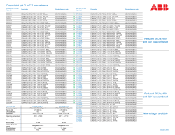 Cross Reference CL to CL2 Nov2015