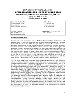 syllabus - UT College of Liberal Arts