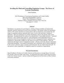 Invading the Mind and Controlling Population Groups: The Power of