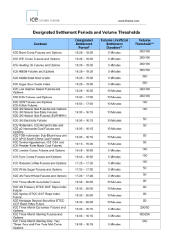 table of no cancellation ranges and reasonability levels