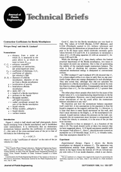 Contraction Coefficients for Borda Mouthpieces