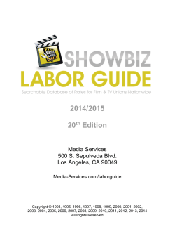 intro - toc - Media Services