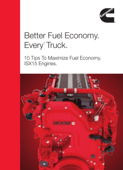 Better Fuel Economy. Every&trade; Truck.