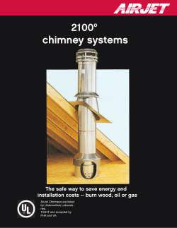 2100&ordm; chimney systems - Continental Industries