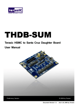 THDB-SUM - Terasic