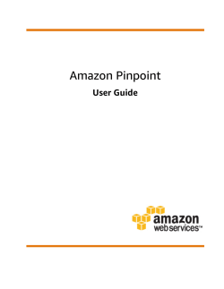 Amazon Pinpoint - User Guide - AWS Documentation