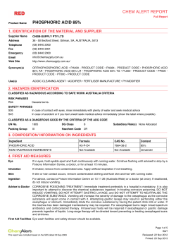 phosphoric acid 85% (Chem