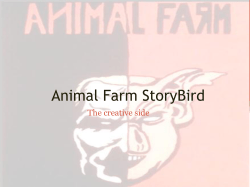 Animal Farm StoryBird