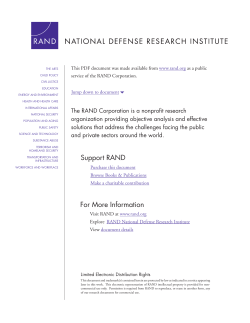 Subversion and Insurgency