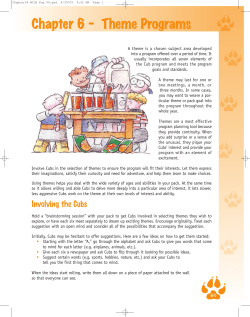 Chapter 6 - Theme Programs