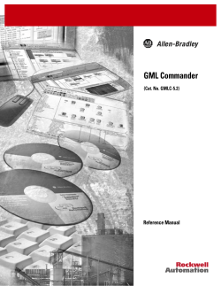 GML Commander, GMLC-5.2-NOV99 - Literature Library