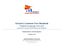 Literacy in Science and Technical Subjects 6-8