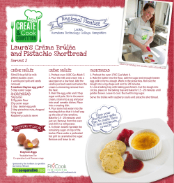 Laura`s recipe