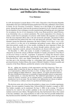 Full Research Paper - newDemocracy Foundation