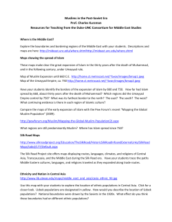 presentation resources - Duke-UNC Consortium for Middle East