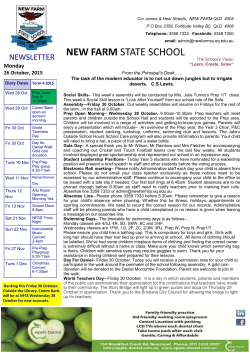 NFSS_2015_10_26 - New Farm State School
