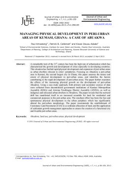 managing physical development in peri