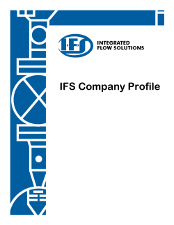IFS Company Profile - Integrated Flow Solutions
