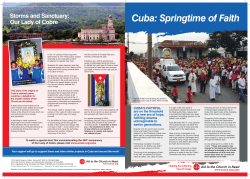 Cuba: Springtime of Faith - Aid to the Church in Need