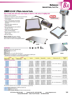 CPWplus Industrial Scales - Cole