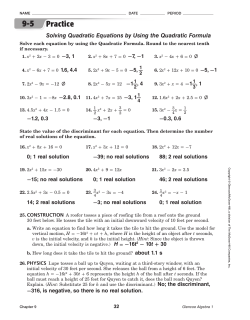 9-5 Practice